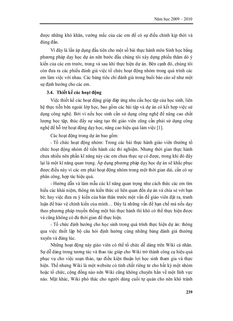 image for page Bước đầu ứng dụng dạy học dự án dựa trên công cụ Moodle đối với các bài thí nghiệm thực hành Sinh học trung học phổ thông