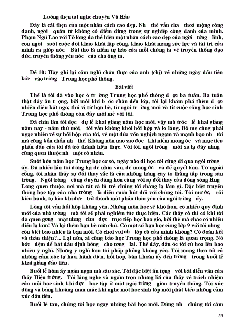 image for page Cac bai van mau hay