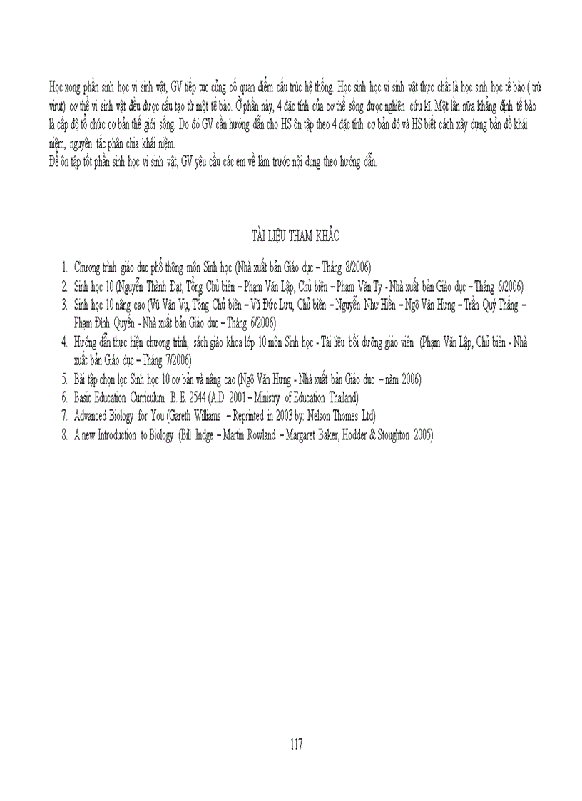 image for page Chuẩn kt kn sinh học 10