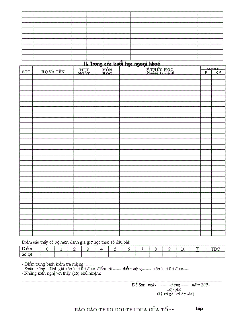 image for page Danh cho GV chu nhiem lan dau