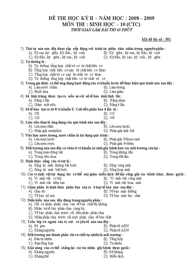 image for page Đề thi hk ii 08 09