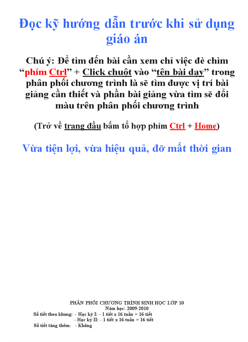 image for page Giáo án 10 cb 2009