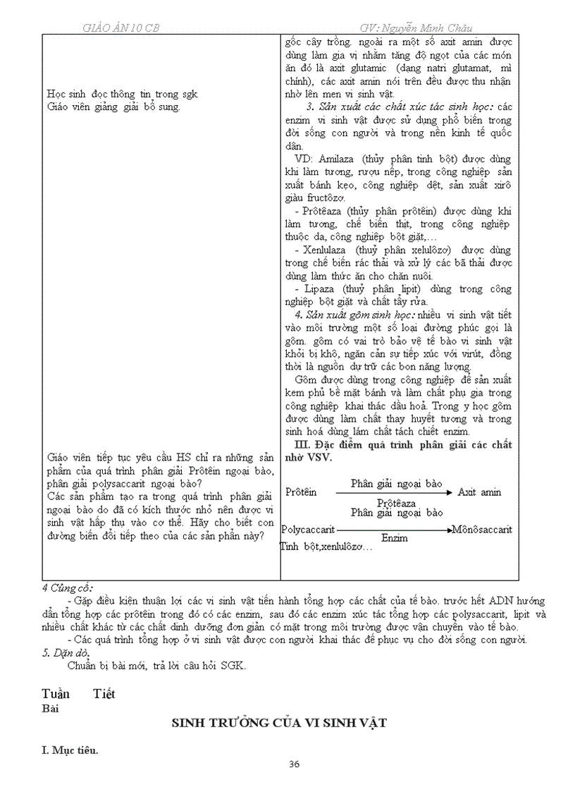 image for page Giáo án 10 cb 2009