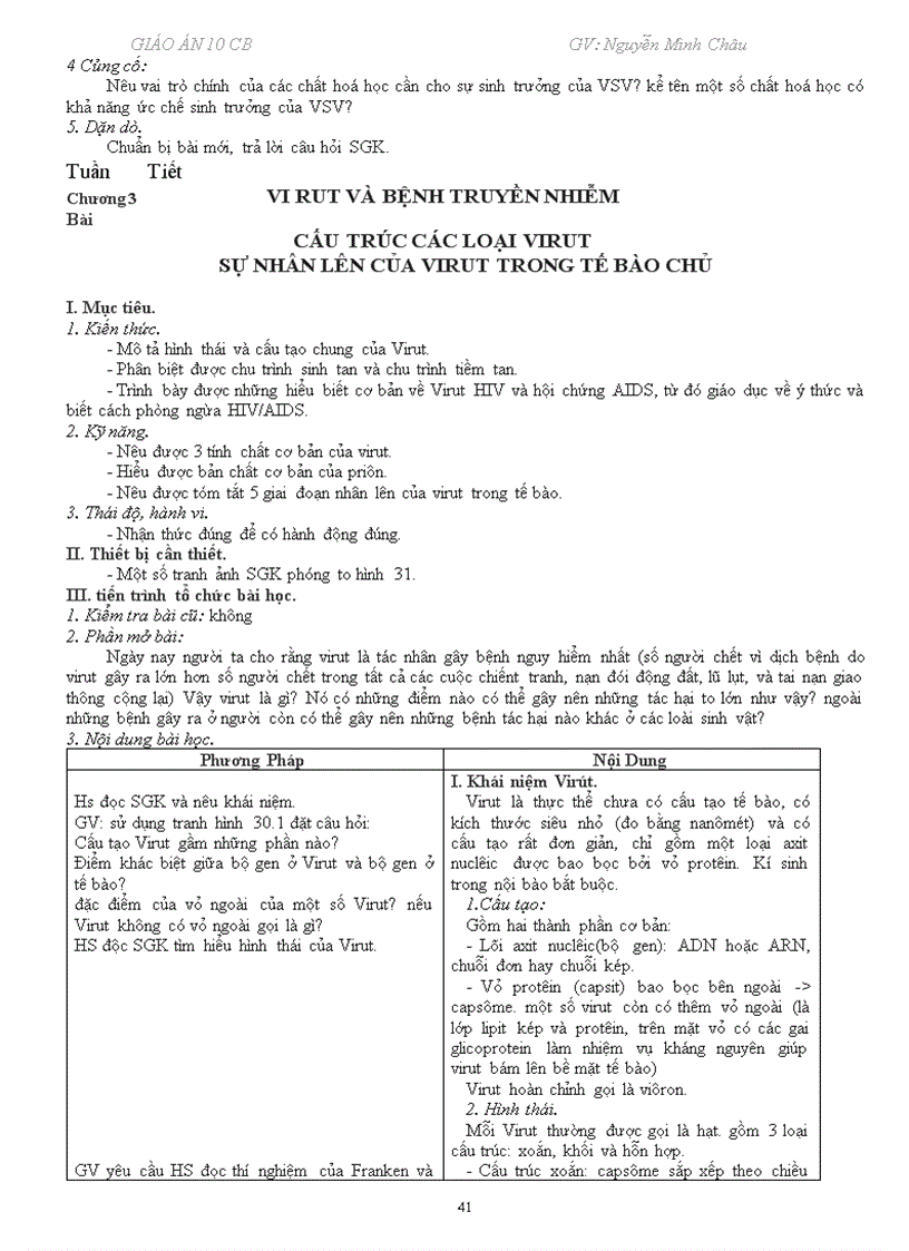 image for page Giáo án 10 cb 2009