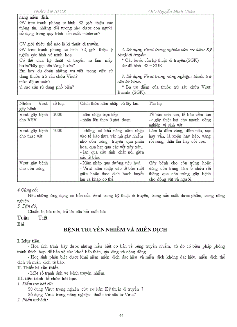 image for page Giáo án 10 cb 2009