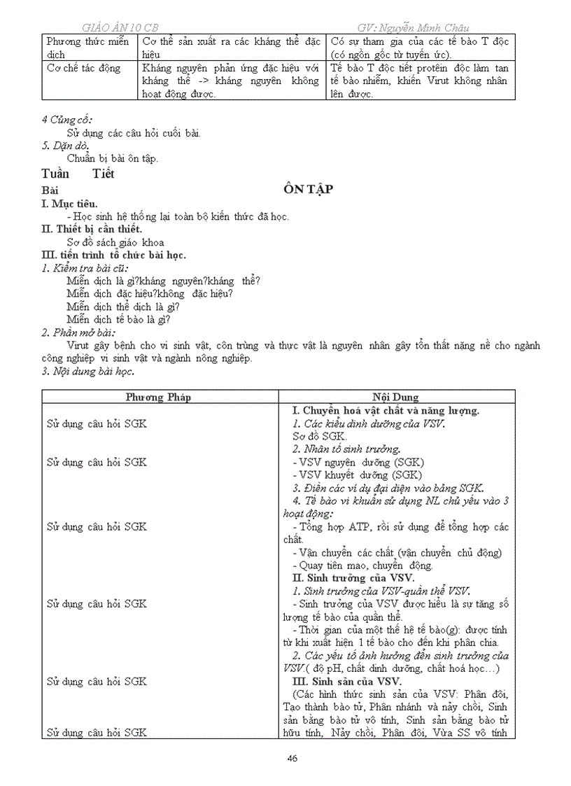 image for page Giáo án 10 cb 2009