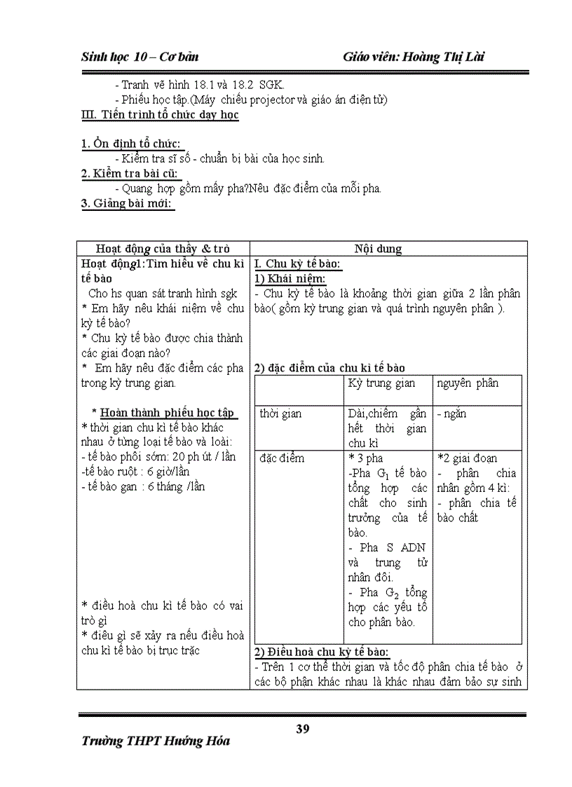 image for page Giáo án 10 cơ bản