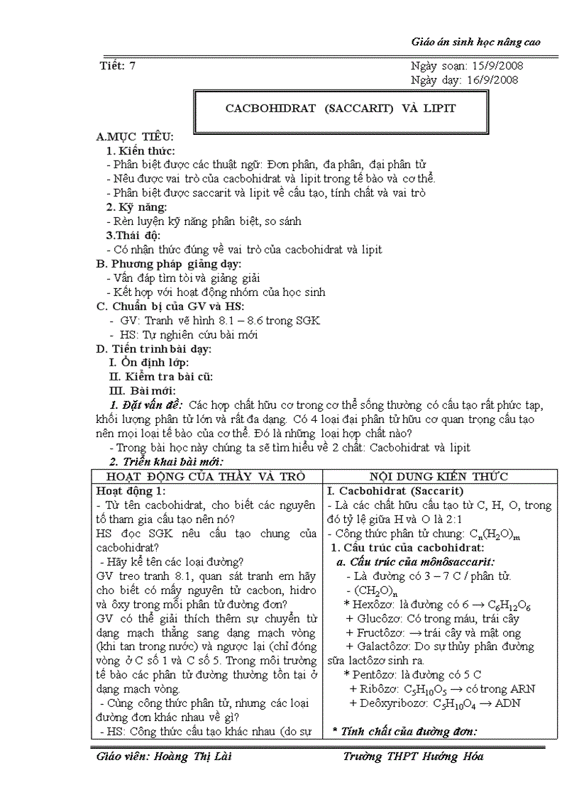 image for page Giáo án 10 NC đầy đủ