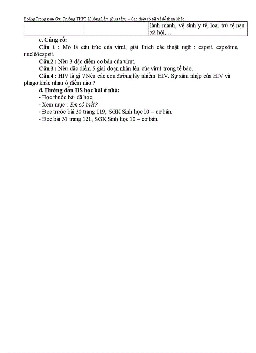 image for page Giáo án cb 10 tiết 30