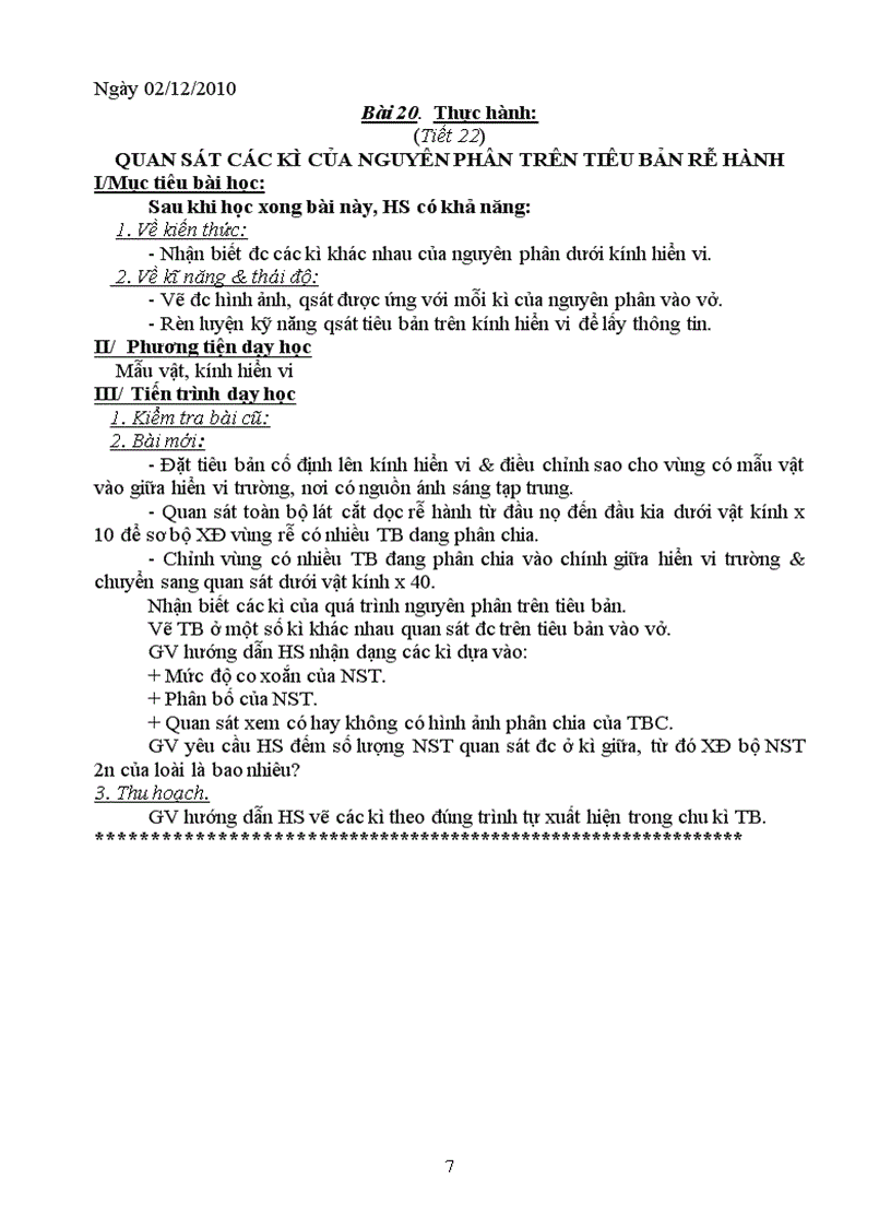 image for page Giáo án chương trình sinh học 10 new