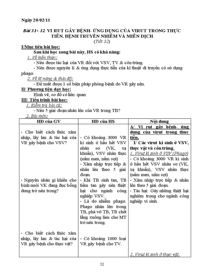 image for page Giáo án chương trình sinh học 10 new