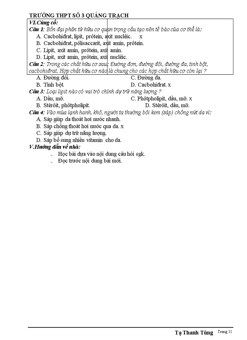 image for page Giao an sinh 10 ban co ban