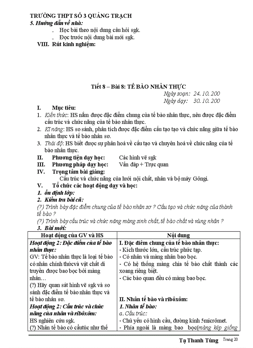 image for page Giao an sinh 10 ban co ban