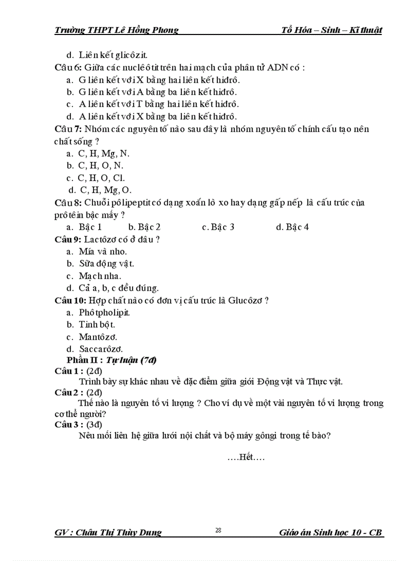 image for page Giao an sinh 10 CB cho hinhminh hoa