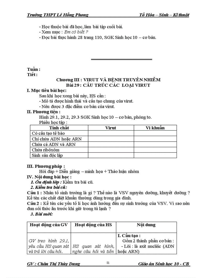 image for page Giao an sinh 10 CB cho hinhminh hoa