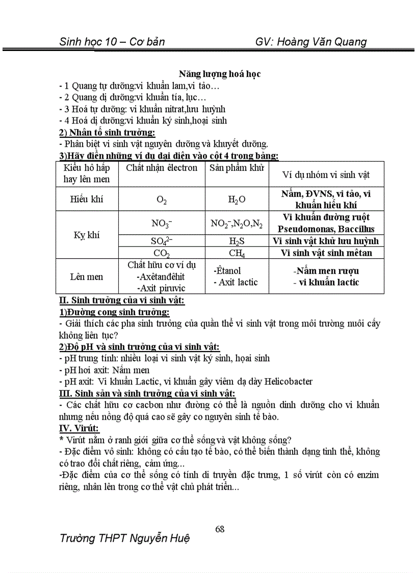 image for page Giáo án sinh 10 cơ bản đầy đủ cực hay