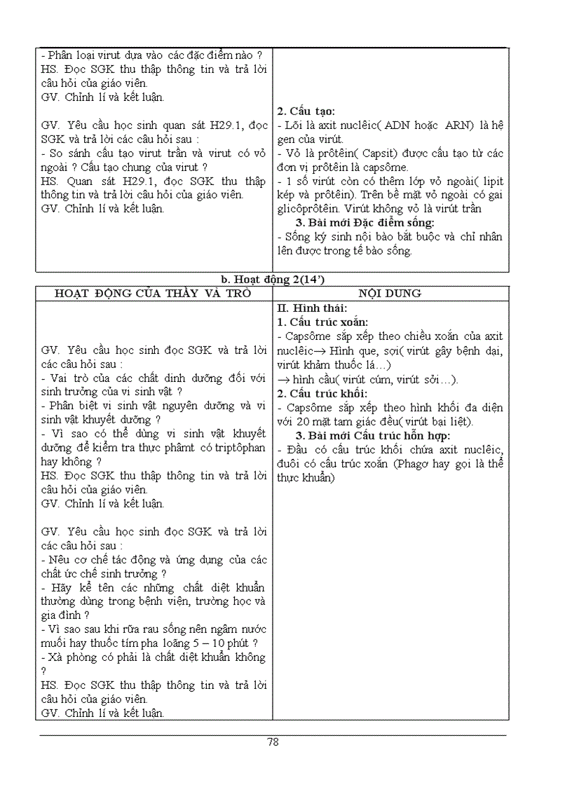 image for page Giáo án Sinh 10 Cơ bản 4