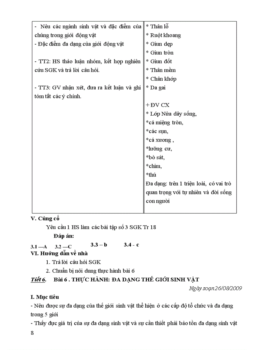 image for page Giáo án Sinh 10 Nâng cao 2
