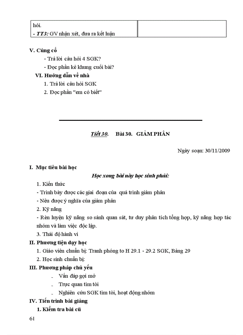 image for page Giáo án Sinh 10 Nâng cao 2