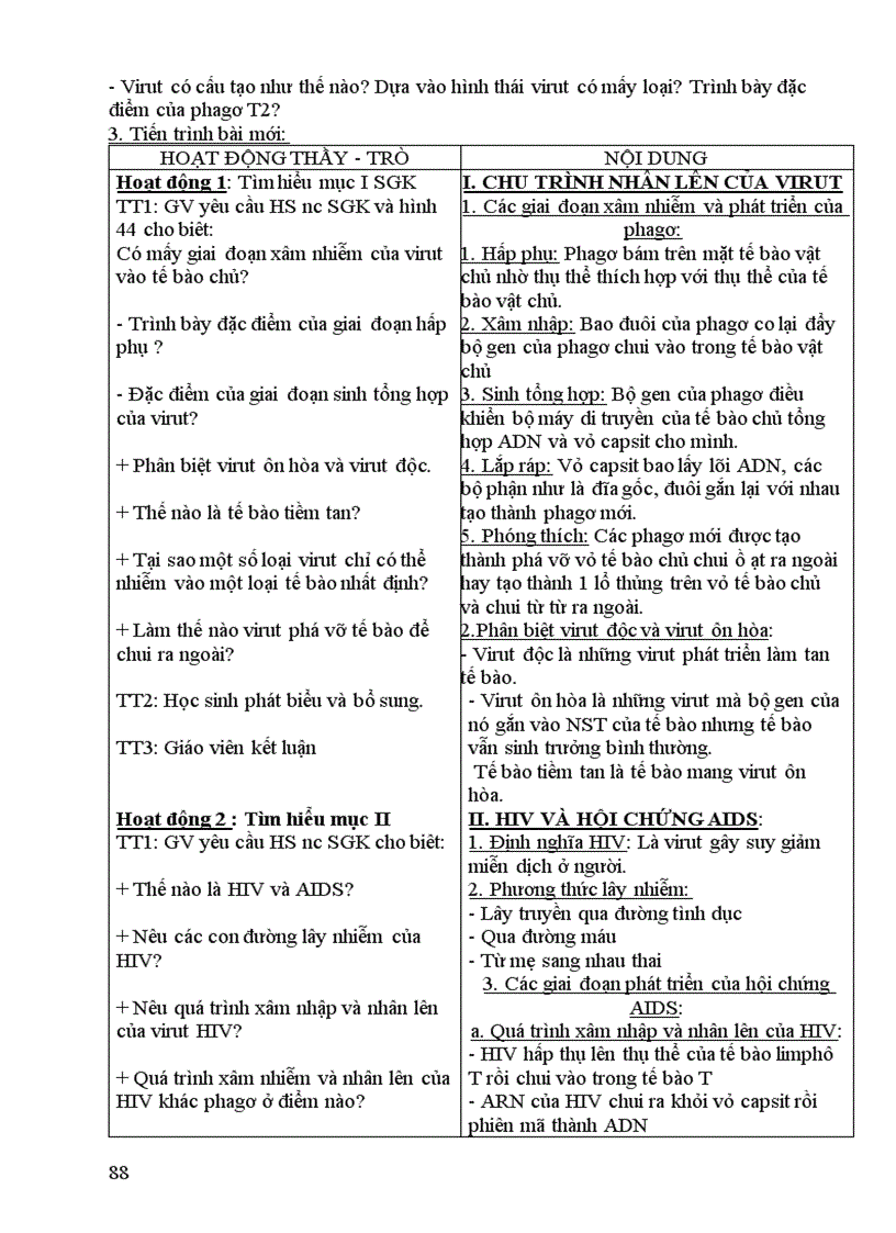 image for page Giáo án Sinh 10 Nâng cao 2