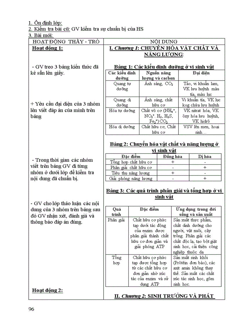 image for page Giáo án Sinh 10 Nâng cao 2