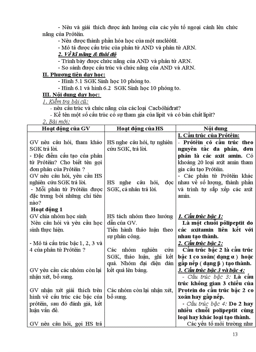 image for page Giáo án Sinh học 10 chuẩn mới 2012