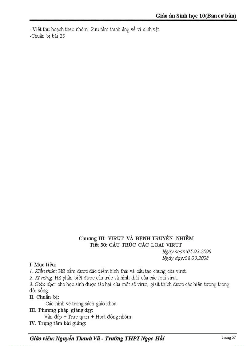 image for page Giao An Sinh Hoc 10 Co Ban