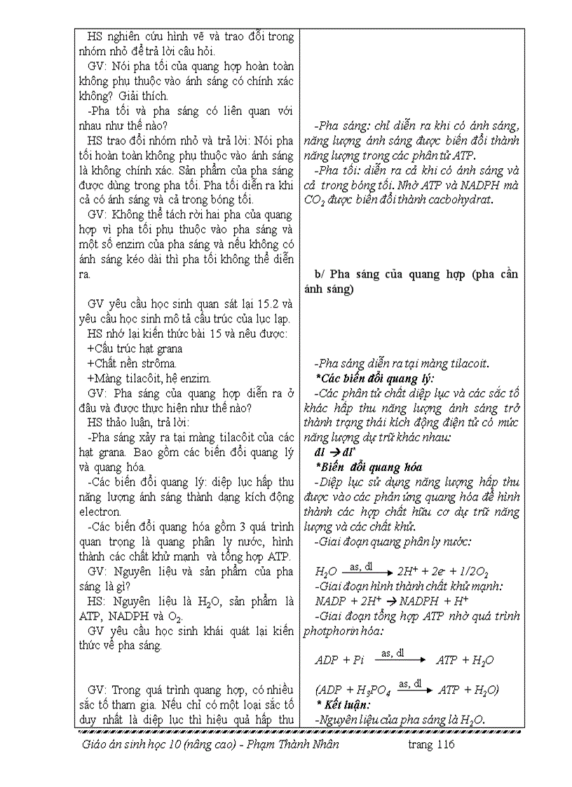 image for page Giao an sinh hoc 10 nang cao