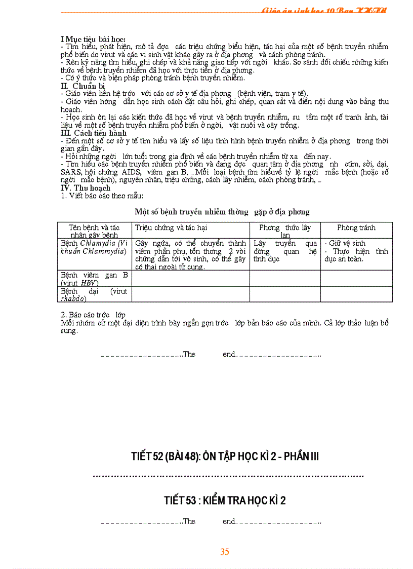 image for page Giao an sinh hoc 10 NC tron bo