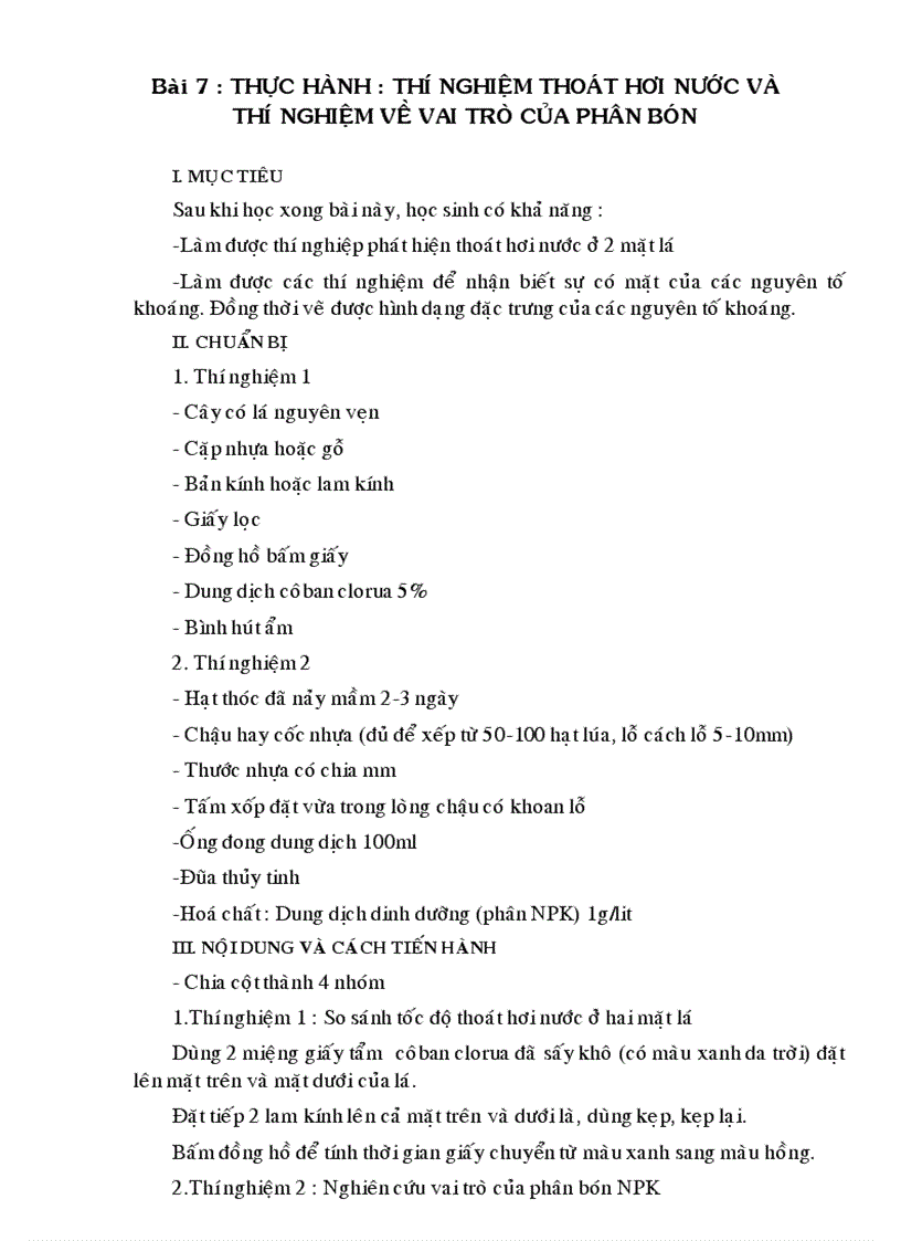 image for page Giao an sinh hoc 11 co ban