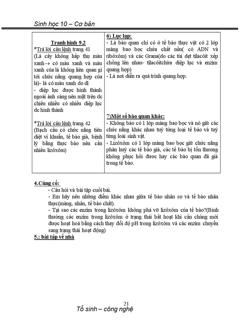 image for page Giáo án Sinh lớp 10 cơ bản toàn tập