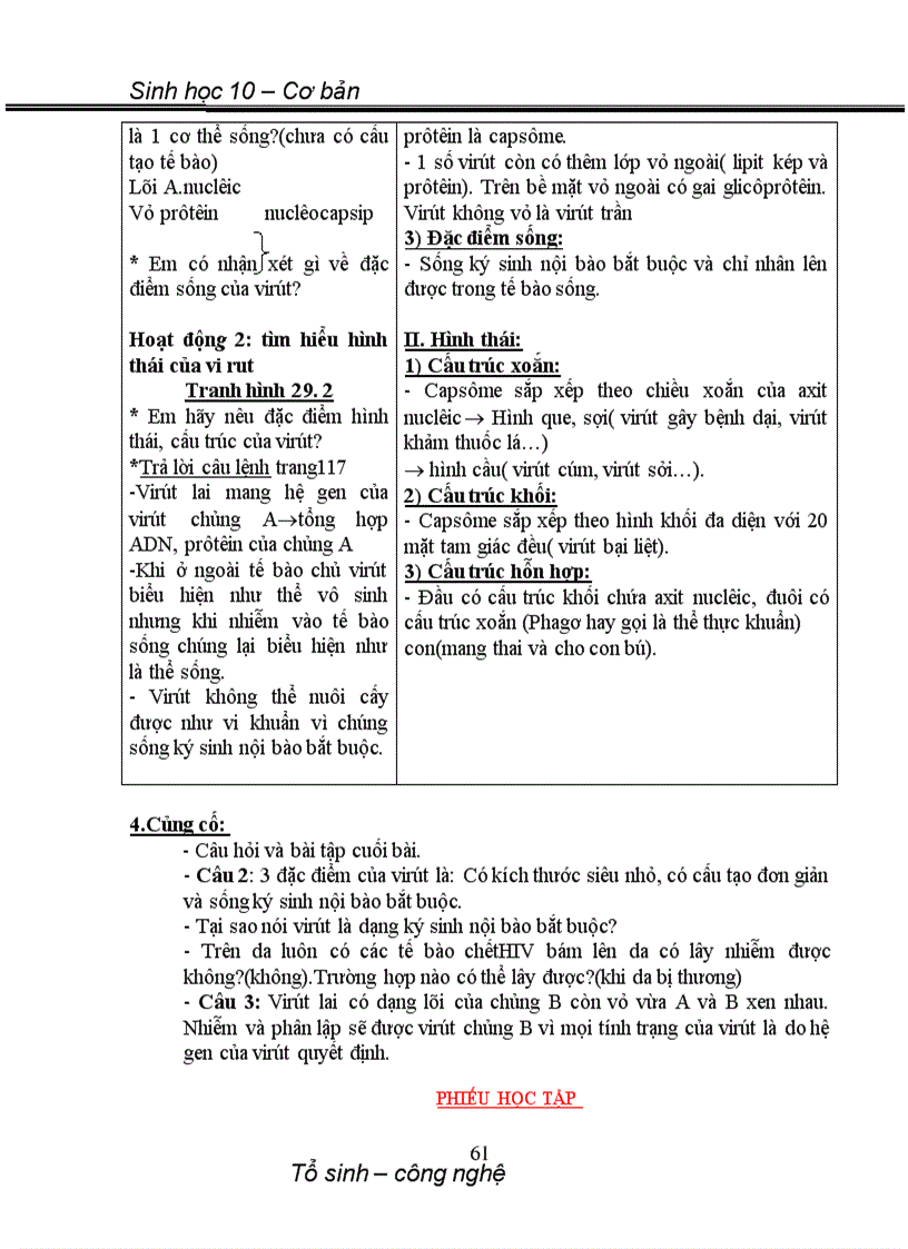 image for page Giáo án Sinh lớp 10 cơ bản toàn tập