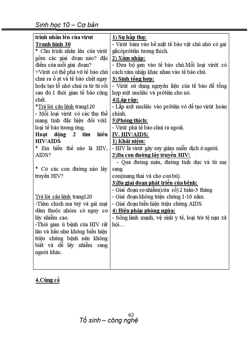 image for page Giáo án Sinh lớp 10 cơ bản toàn tập