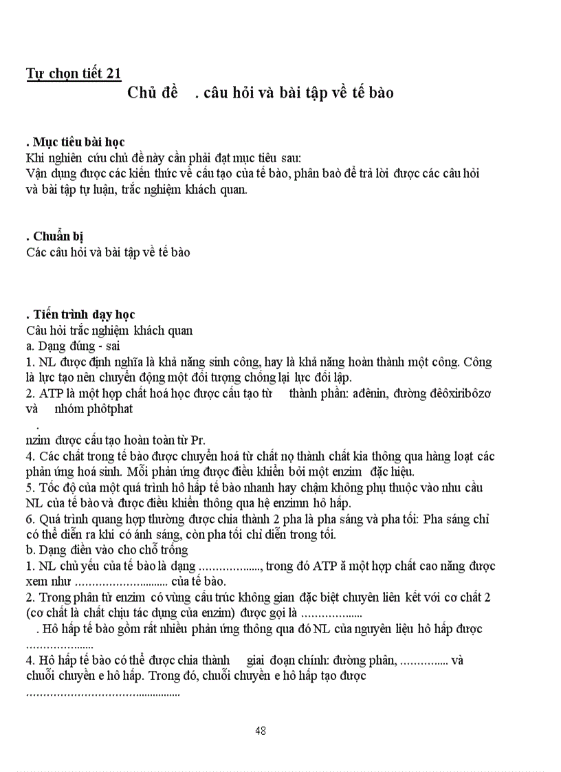 image for page Giao an tu chon sinh hoc 10