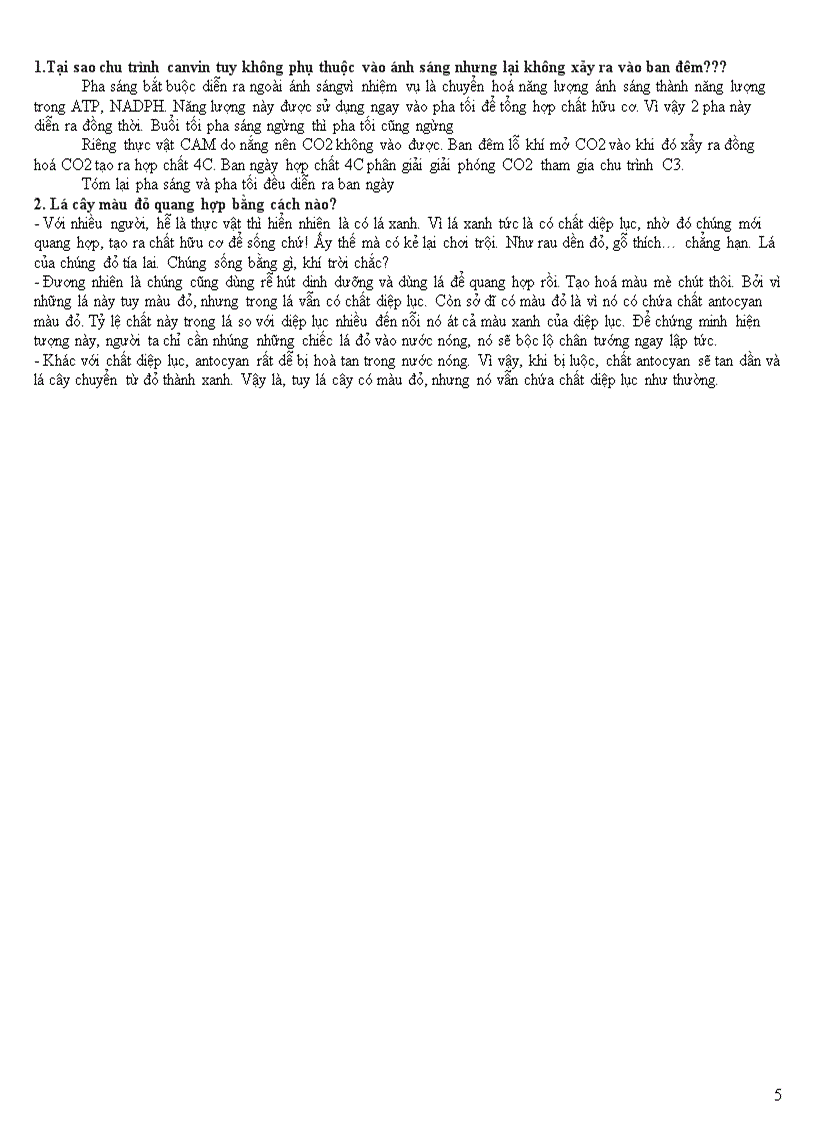 image for page Hóa tổng hợp Quang tổng hợp