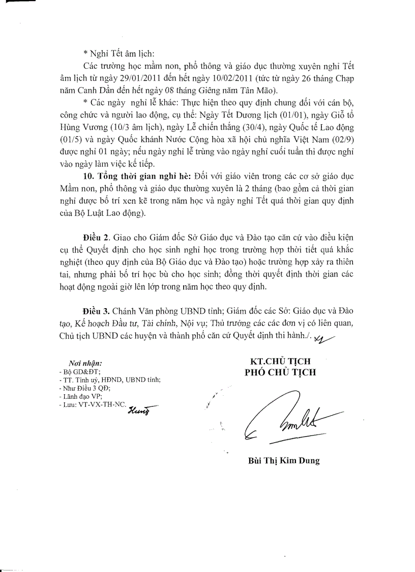 image for page KH thời gian năm học 2010 2011 của GDPT