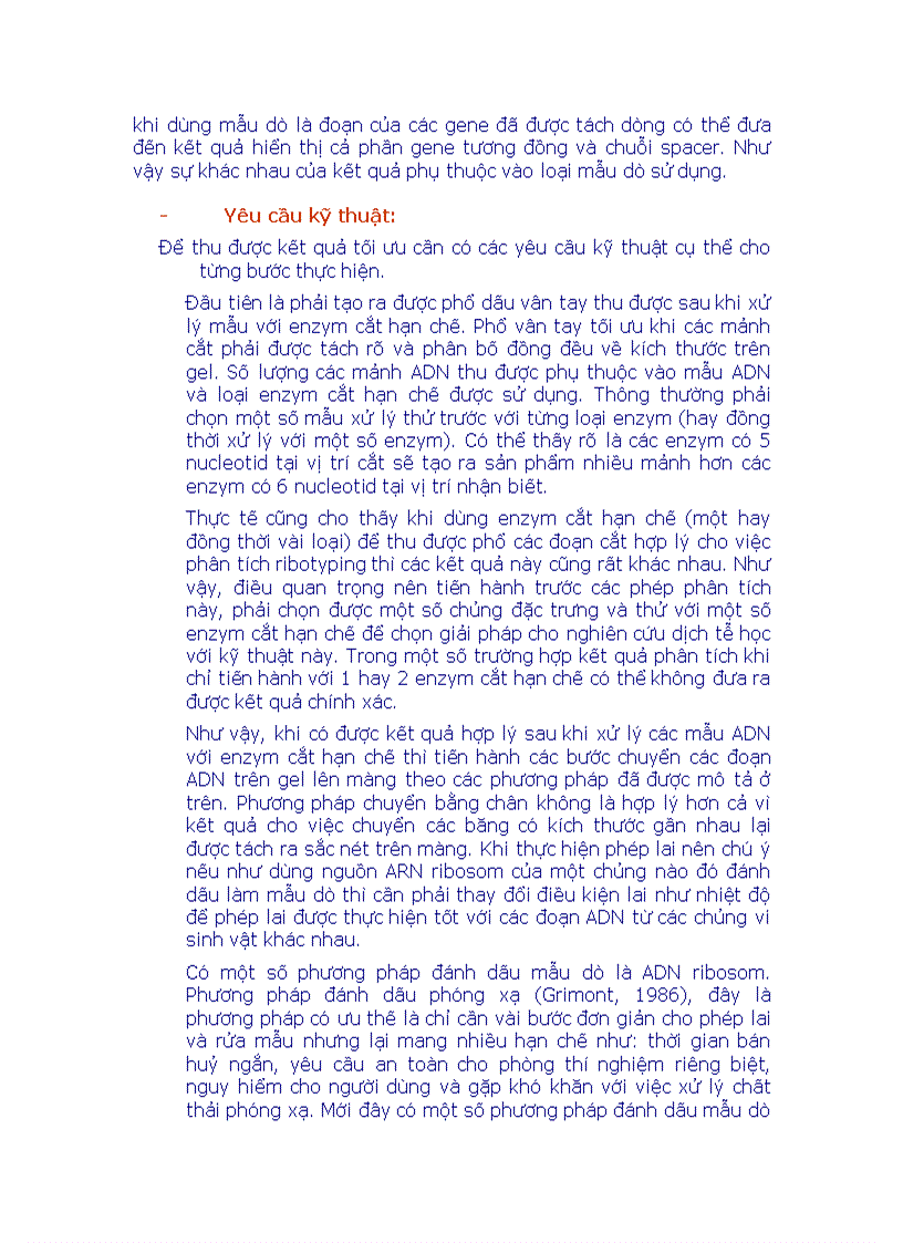 image for page Phân loại vi sinh bằng Sinh Học Phân Tử doc