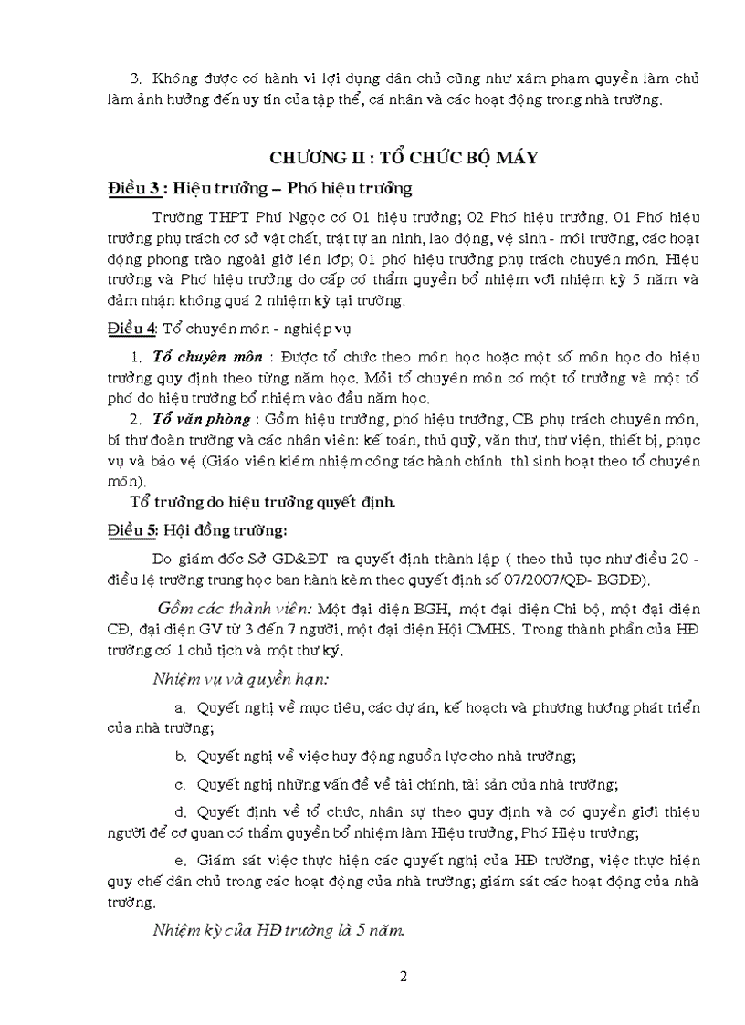 image for page Quy chế dân chủ trong trường học