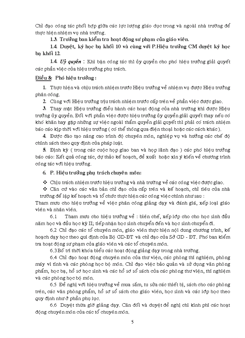 image for page Quy chế dân chủ trong trường học