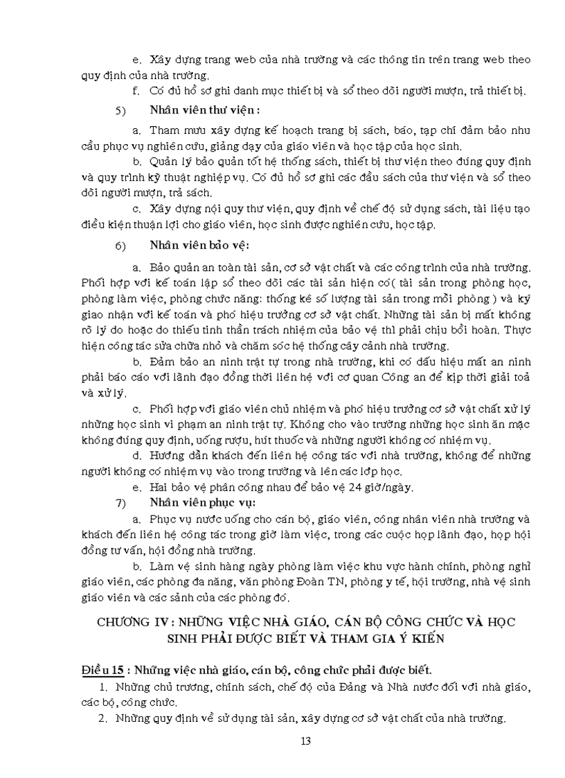 image for page Quy chế dân chủ trong trường học