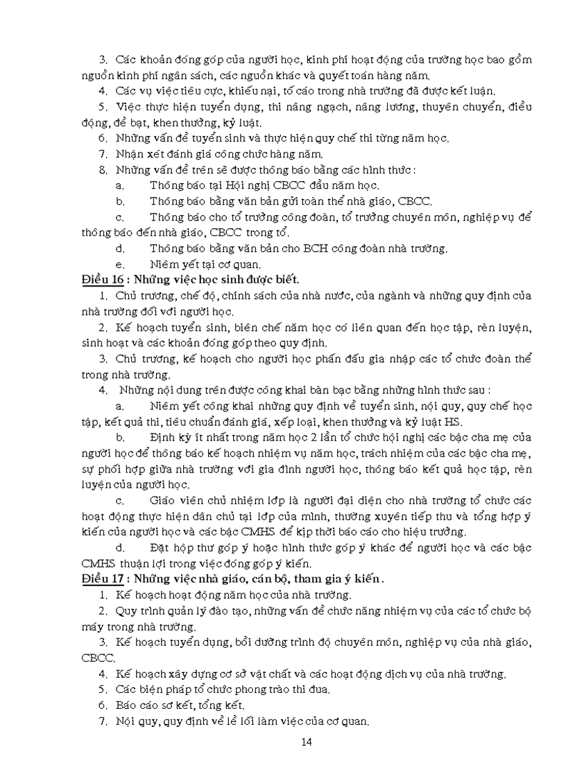 image for page Quy chế dân chủ trong trường học