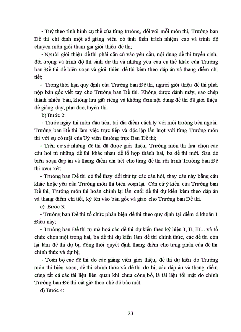 image for page Quy chế thi TS ĐH CĐ