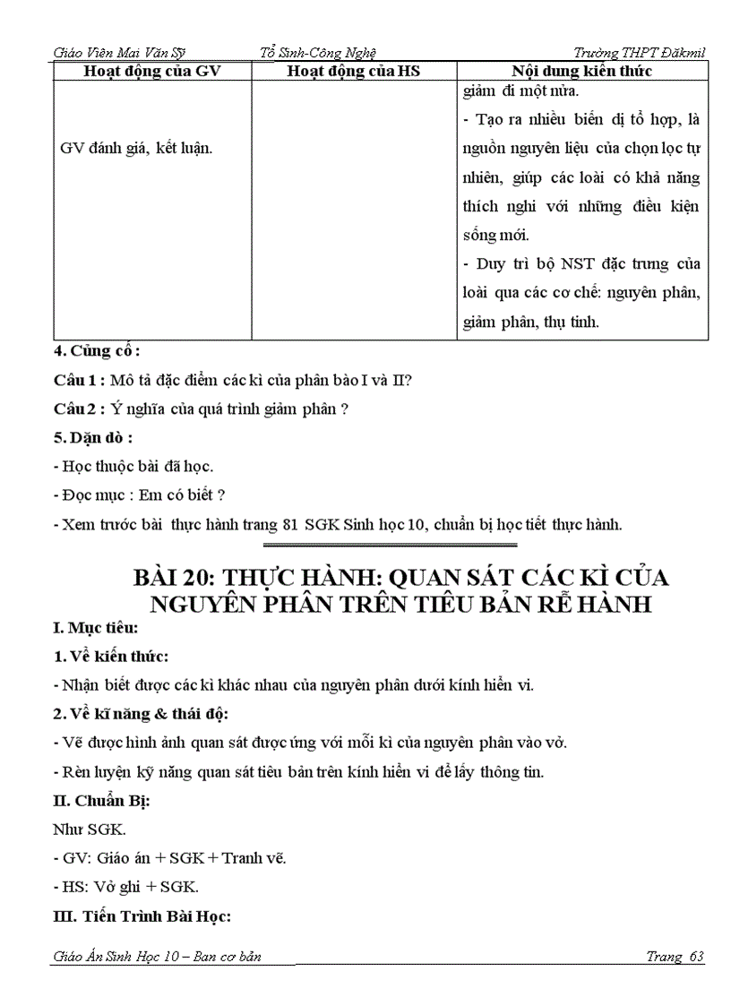 image for page Sinh học 10 quá hay