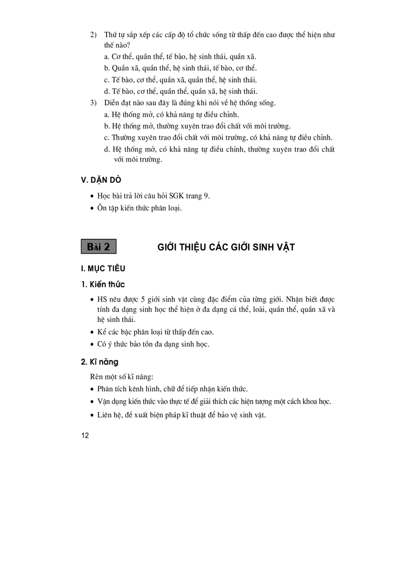 image for page Thiết kế bài giảng Sinh học 10 nâng cao Tập 1