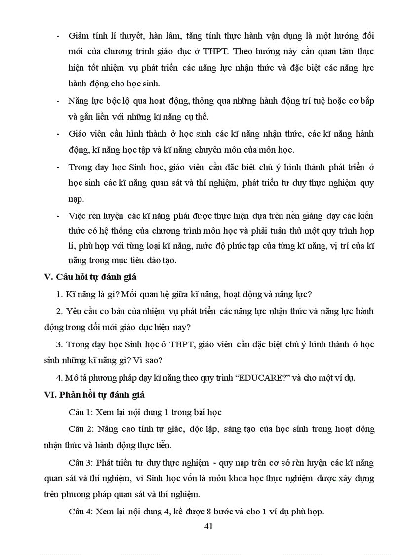 image for page Thực hiện dạy học và kiểm tra đánh giá