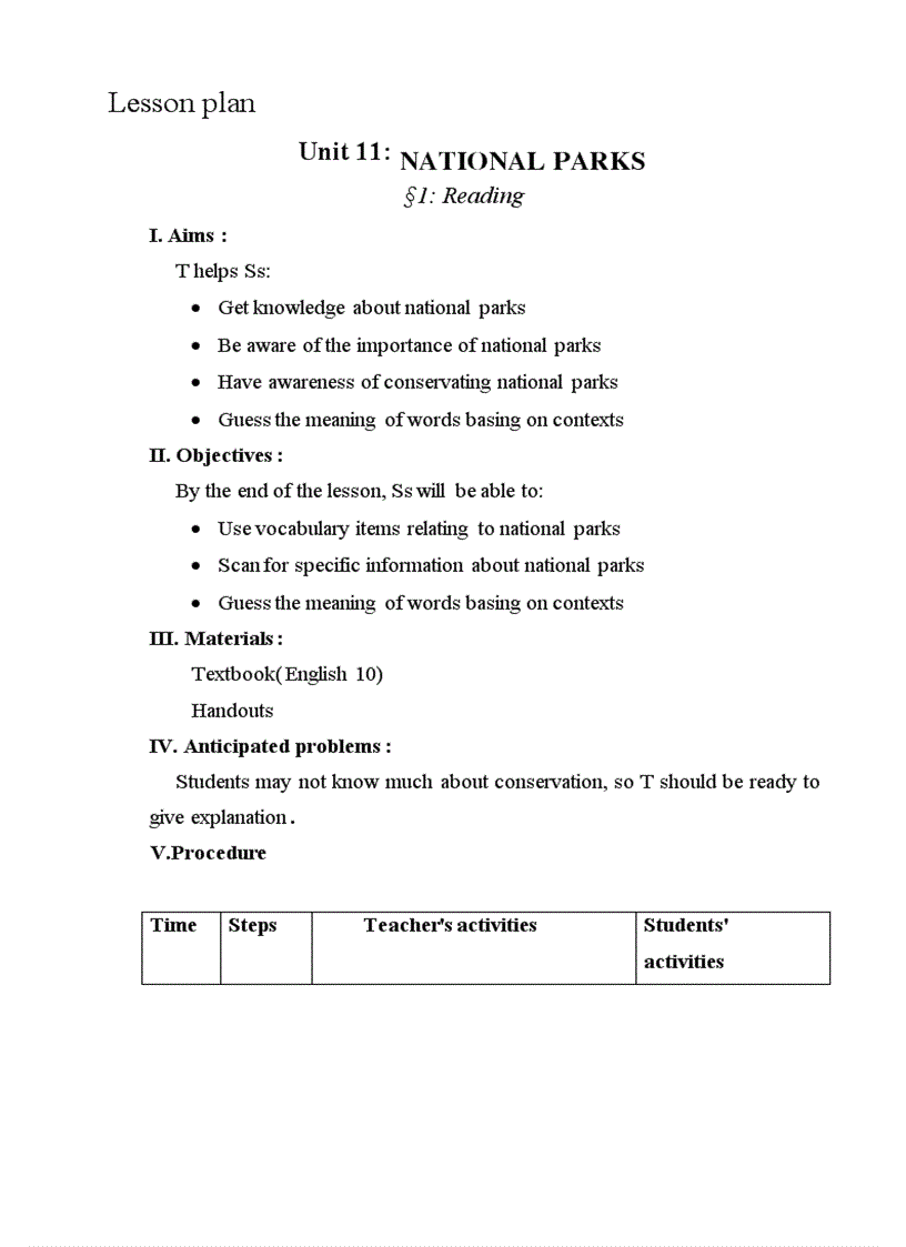 image for page Unit 11 E 10 Reading