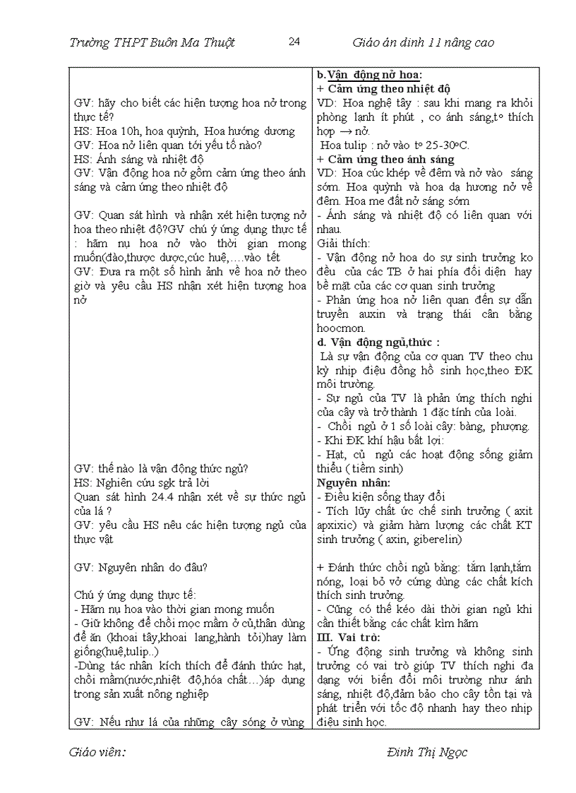 image for page Bài 18 đến bài 28 sinh 11 nâng cao