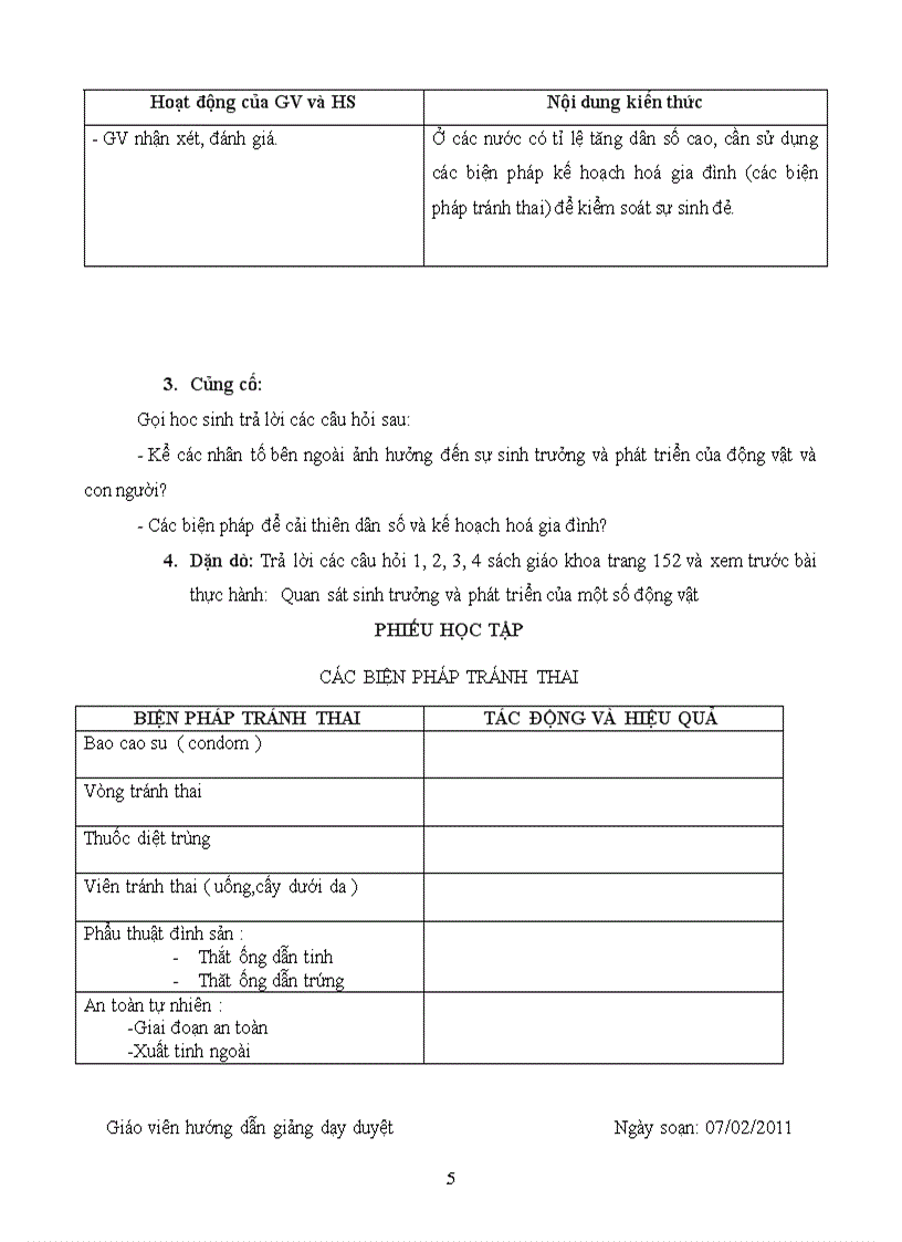 image for page Bai 39 cac nhan to anh huog den sinh trung va phat trien cua dong vat