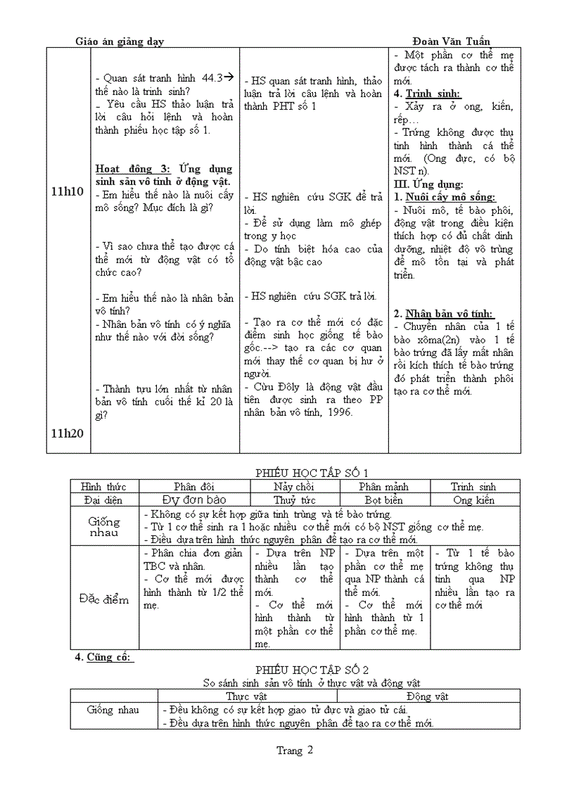 image for page Bai 45 ss huu tinh o dong vat