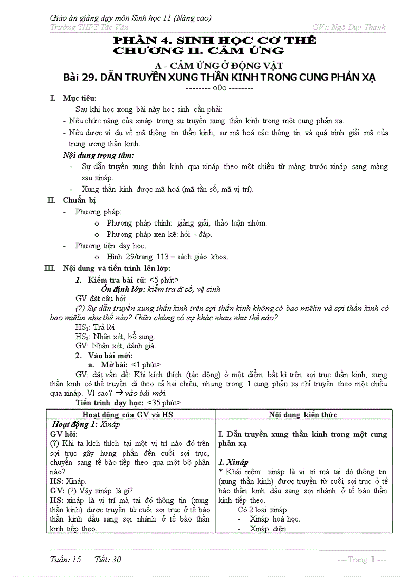 image for page Bai29 dan truyen xung than kinh trong cung phan xa nc